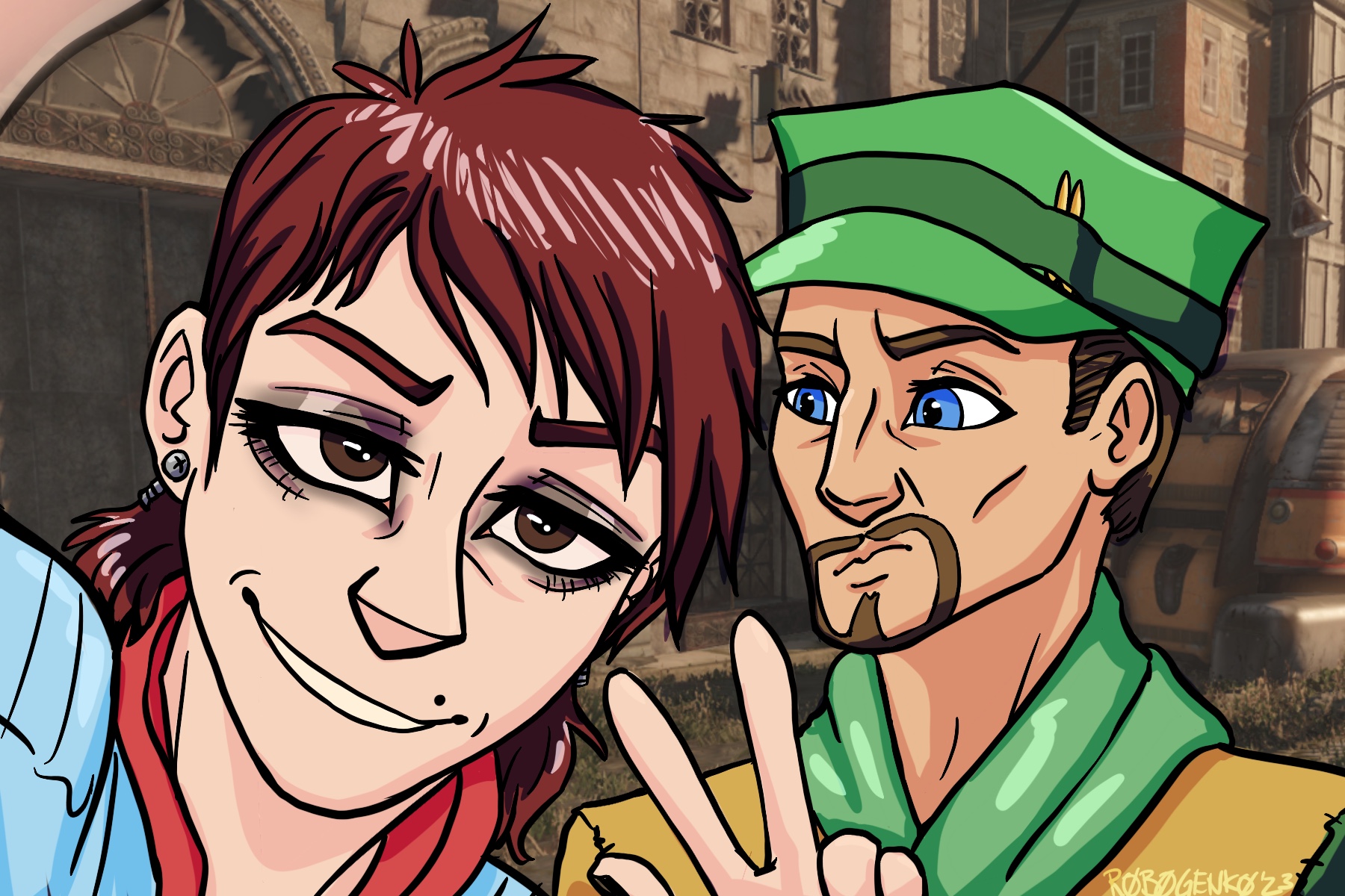 Me and the Bad Bitch I pulled by Being Autistic